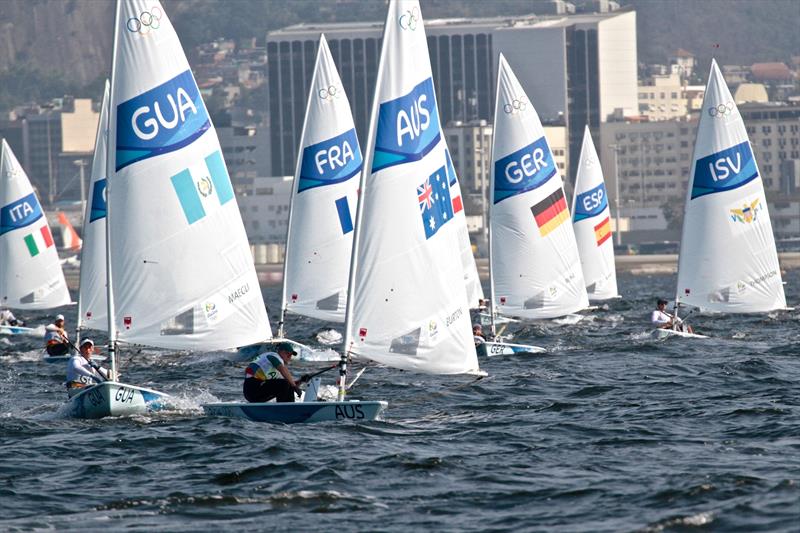 Despite, or maybe because of its universaility the Laser is slated for investigation and compliance with EU anti-trust regulations photo copyright Richard Gladwell taken at Iate Clube do Rio de Janeiro and featuring the ILCA 7 class