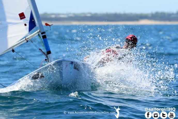 Oceanic and Australian Lasers Masters 2018 photo copyright Nic Douglass / www.AdventuresofaSailorGirl.com taken at Maroochy Sailing Club and featuring the ILCA 7 class