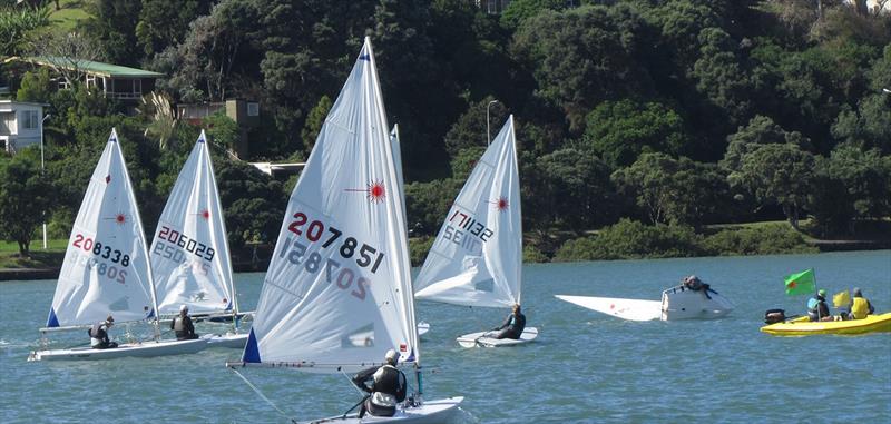 2018 RSA Laser Regatta photo copyright Chantal Grass taken at Panmure Lagoon Sailing Club and featuring the ILCA 7 class