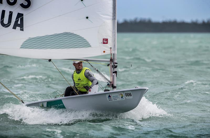 Tom Burton - 2017 World Cup Series in Hyeres, France photo copyright Richard Langdon / Sailing Energy taken at  and featuring the ILCA 7 class