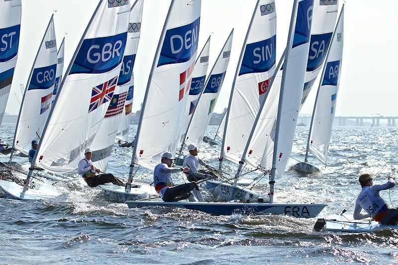 Day 2 - Laser  - Rio Olympic Regatta photo copyright Richard Gladwell taken at  and featuring the ILCA 7 class