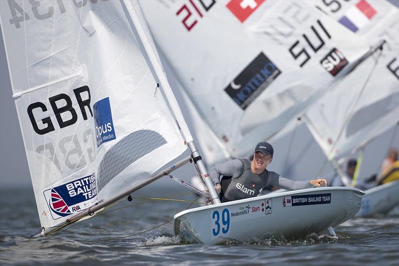 Elliot HANSON (GBR), Laser  - 2018 Medemblik Regatta - Day 5 - photo © Sander van der Borch