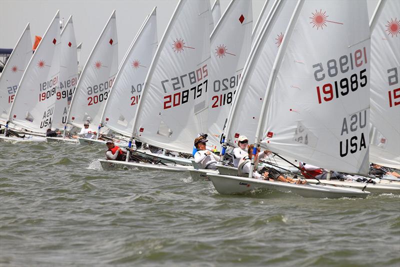 2018 U.S. Singlehanded Championship photo copyright US Sailing taken at Houston Yacht Club and featuring the ILCA 7 class