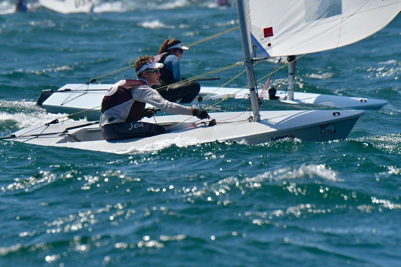 The Moorings Laser North American Championship day 1 - photo © Tom Walker