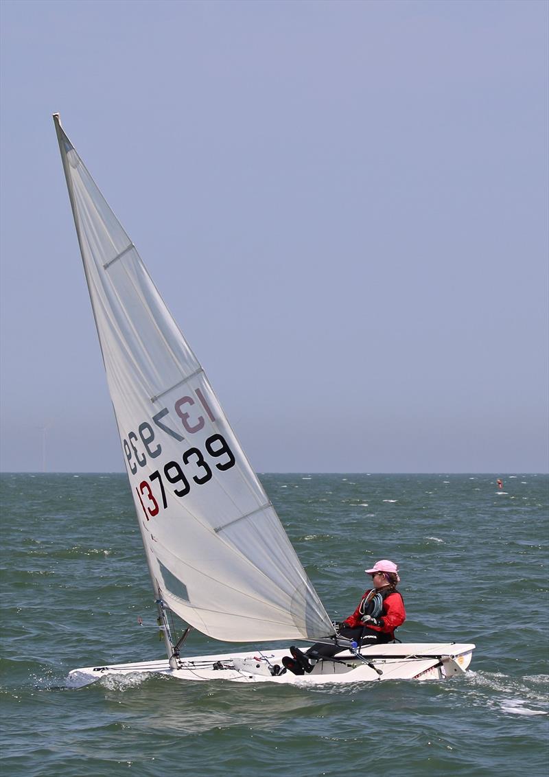 Laserfest Tri-Series Round 2 at Whitstable  photo copyright Nicky Whatley taken at Whitstable Yacht Club and featuring the ILCA 7 class