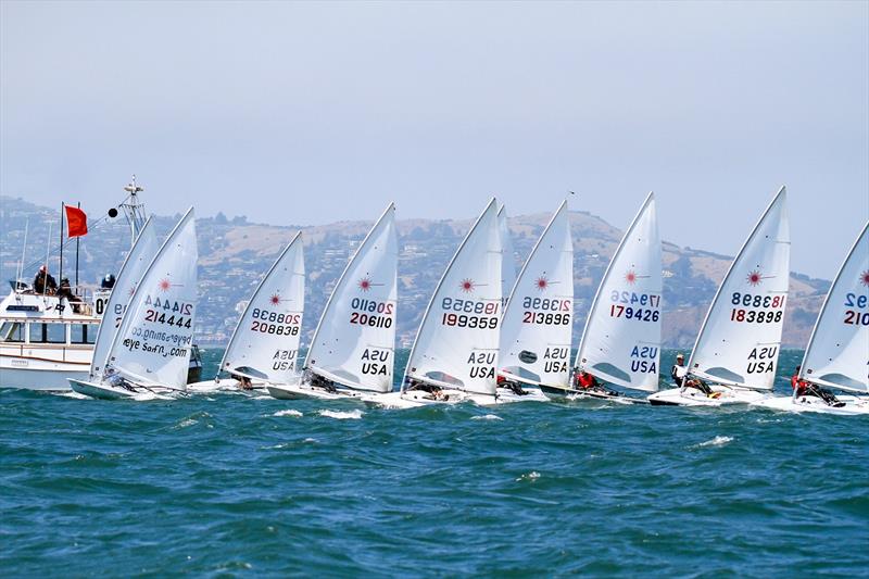 2018 Laser Masters North American Championship photo copyright Chris Ray taken at St. Francis Yacht Club and featuring the ILCA 7 class