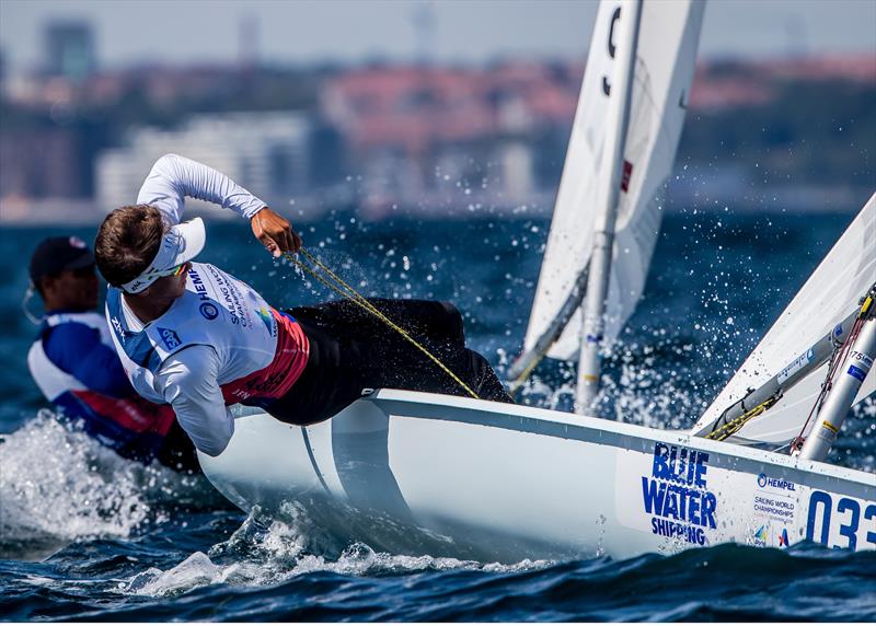 Hempel Sailing World Championships Aarhus 2018 day 2 photo copyright Sailing Energy / World Sailing taken at Sailing Aarhus and featuring the ILCA 7 class
