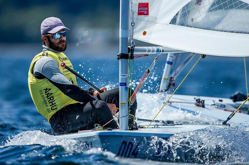 Sam Meech (NZL) - Laser - Day 8 - Hempel Sailing World Championships 2018 - Aarhus, Denmark, August 2018 photo copyright Sailing Energy / World Sailing taken at  and featuring the ILCA 7 class