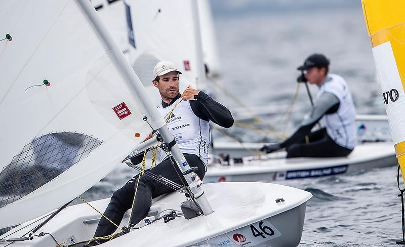  (NZL) - Sailing World Cup - Enoshima - Day 2 - September 12, 2018 photo copyright Jesus Renedo / Sailing Energy taken at  and featuring the ILCA 7 class