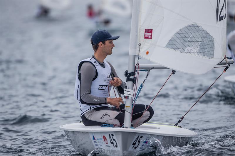 Sam Meech (NZL) - Laser - Sailing World Cup, Enoshima - Day 4 photo copyright Jesus Renedo / Sailing Energy / World Sailing taken at  and featuring the ILCA 7 class