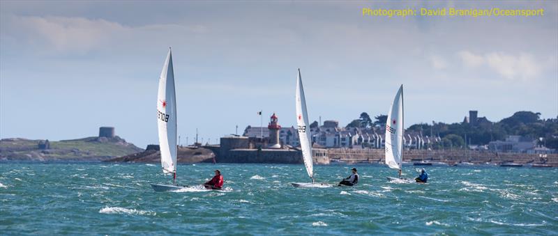Day 6 of the DLR Laser Masters World Championships in Dublin Bay photo copyright David Branigan / www.oceansport.ie taken at Dun Laoghaire Motor Yacht Club and featuring the ILCA 7 class
