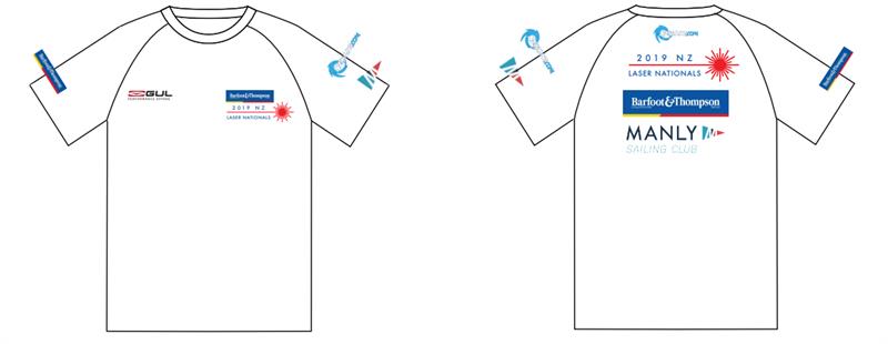 Get your Laser Nationals T-Shirt ordered now - photo © NZ Laser Assoc