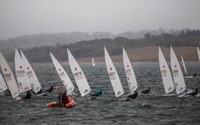 The Standard fleet at the Noble Marine Laser Inland Championships photo copyright Paul Williamson taken at Rutland Sailing Club and featuring the ILCA 7 class