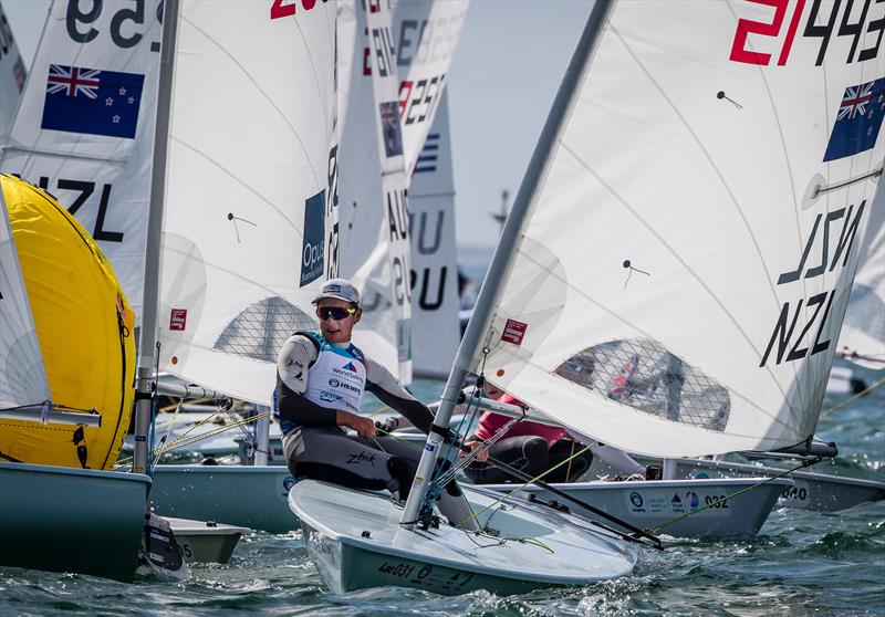 George Gautrey -(NZL) - Laser - Sailing World Cup Miami - February 2019 - photo © Sailing Energy / World Sailing