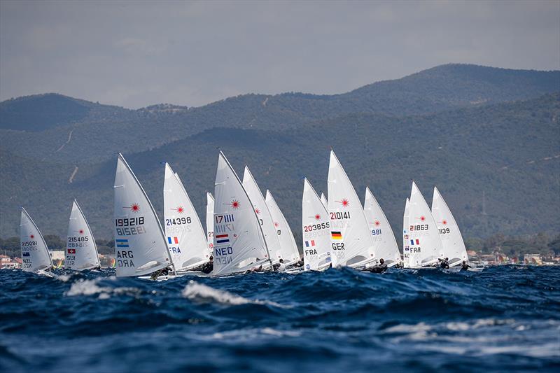 51st Semaine Olympique Française - Day 3 photo copyright Eric Bellande taken at  and featuring the ILCA 7 class