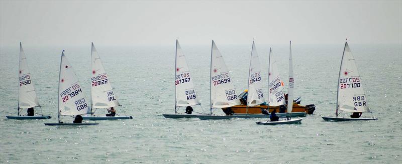 Laser Masters Qualifier at Pevensey Bay photo copyright Guy Noble taken at Pevensey Bay Sailing Club and featuring the ILCA 7 class