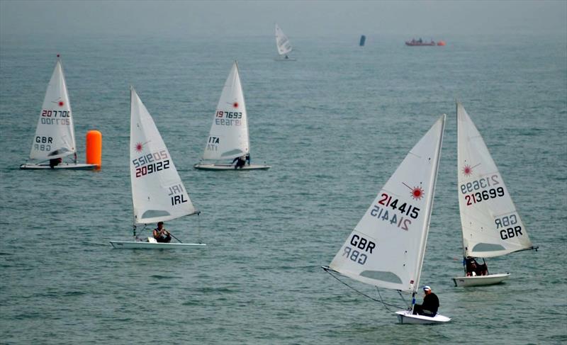 Laser Masters Qualifier at Pevensey Bay photo copyright Guy Noble taken at Pevensey Bay Sailing Club and featuring the ILCA 7 class