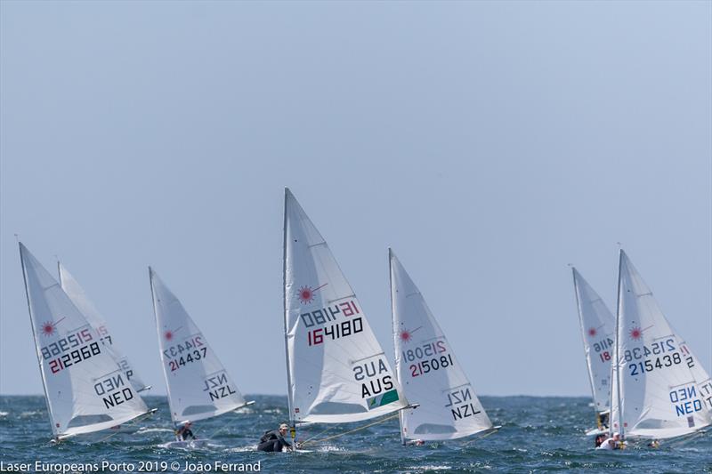 Laser European Championship 2019 photo copyright Joao Ferrand taken at  and featuring the ILCA 7 class