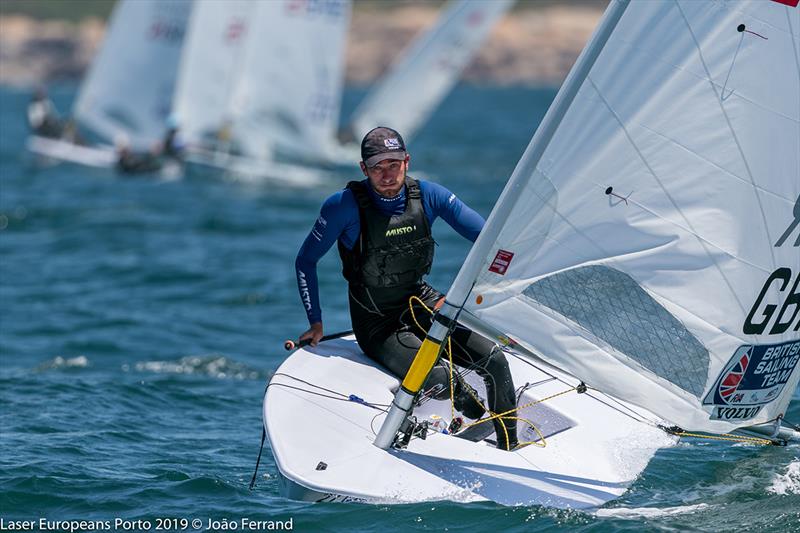 Laser European Championship 2019 photo copyright Joao Ferrand taken at  and featuring the ILCA 7 class