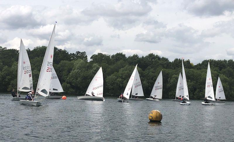 Laser Thames Valley Series at Aldenham  photo copyright ASC taken at Aldenham Sailing Club and featuring the ILCA 7 class