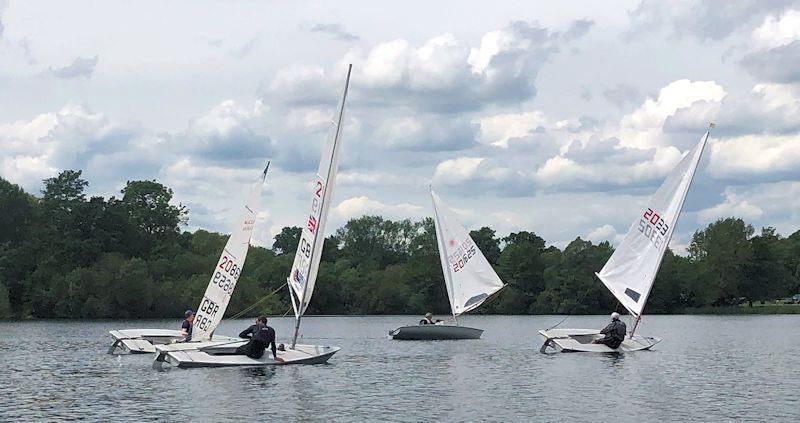 Laser Thames Valley Series at Aldenham  photo copyright ASC taken at Aldenham Sailing Club and featuring the ILCA 7 class