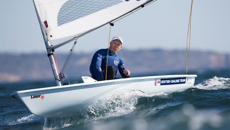 Nick Thompson, Laser photo copyright Lloyd Images / RYA taken at  and featuring the ILCA 7 class