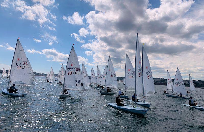 Laser Masters Championship at Royal Torbay photo copyright Guy Noble taken at Royal Torbay Yacht Club and featuring the ILCA 7 class