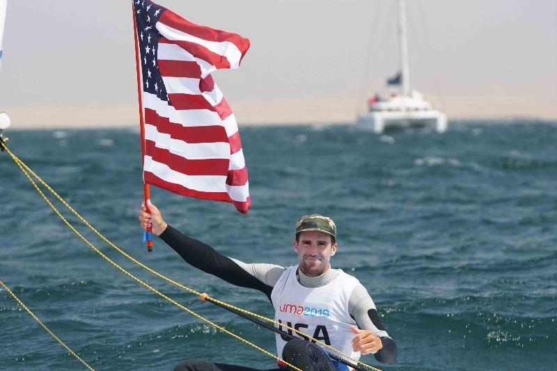 Charlie Buckingham - 2019 Pan American Games Lima photo copyright US Sailing taken at  and featuring the ILCA 7 class