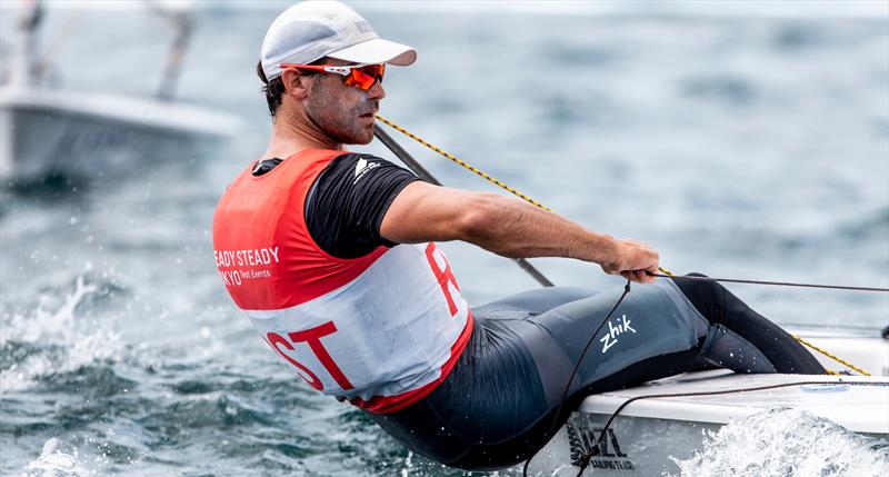 Sam Meech (NZL) - Laser - Olympic Sailing Test Event - Enoshima - August 21, 2019 - photo © Jesus Renedo / Sailing Energy / World Sailing