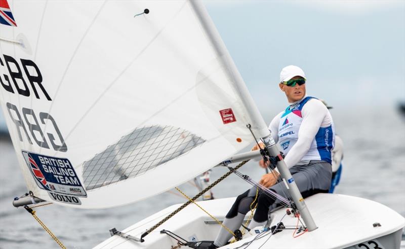 Nick Thompson - World Cup Series Enoshima, day 1 - photo © Pedro Martinez / Sailing Energy / World Sailing