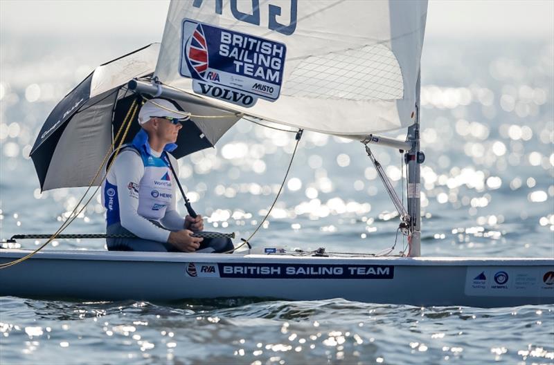 Nick Thompson - Hempel World Cup Series Enoshima, Day 6 photo copyright Sailing Energy / World Sailing taken at  and featuring the ILCA 7 class