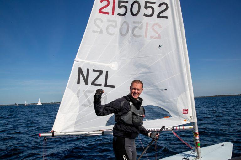 Dave Ridley, 2019 Laser Master World Championships - Port Zeland, The Netherlands, September 6, 2019 photo copyright Thom Touw taken at  and featuring the ILCA 7 class