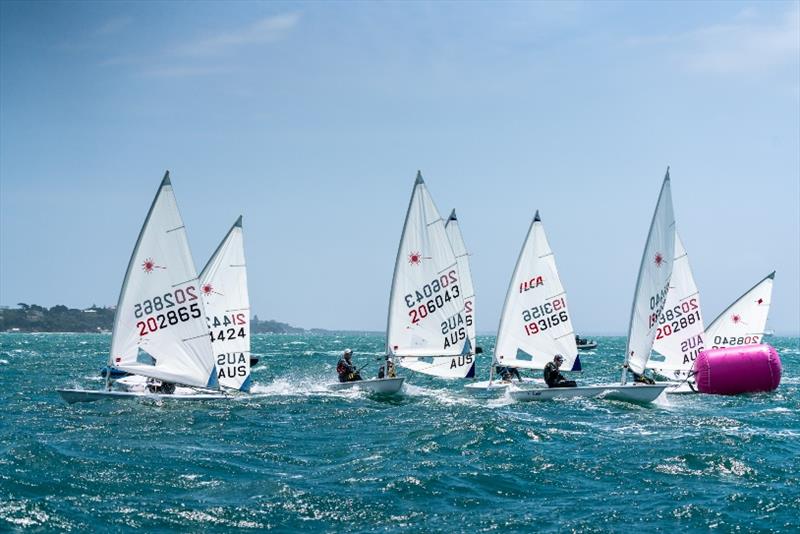 Day 1 - 2020 Australian Youth Championships photo copyright Beau Outteridge taken at Sorrento Sailing Couta Boat Club and featuring the ILCA 7 class