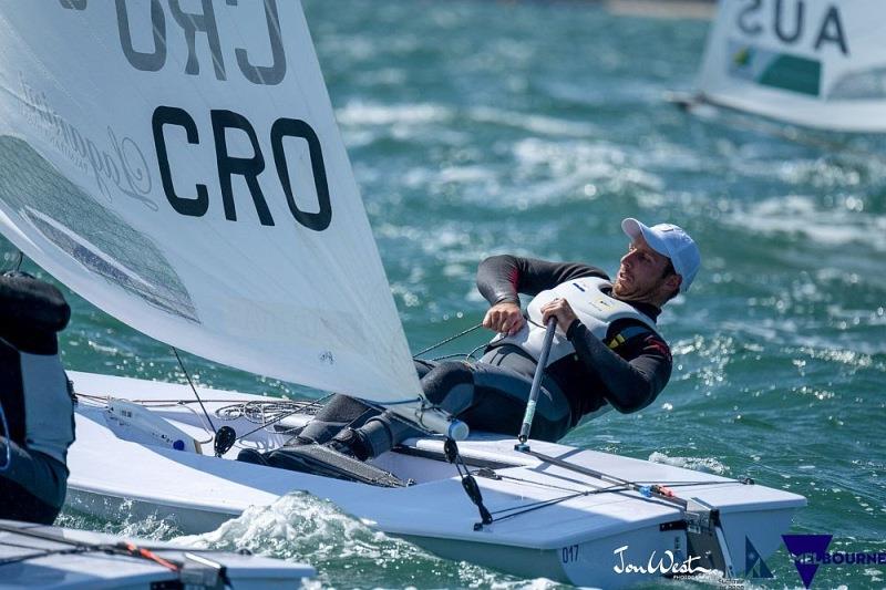 Tonci Stipanovic (CRO) won the bronze medal - 2020 ILCA Laser Standard World Championship photo copyright Jon West Photography taken at Sandringham Yacht Club and featuring the ILCA 7 class