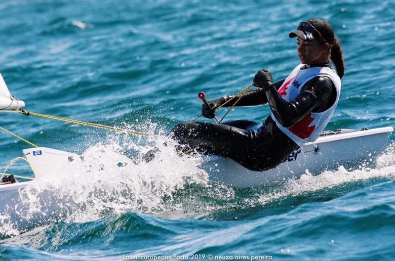 Laser Europeans Porto 2019 photo copyright Neuza Aires Pereiro taken at Sail Canada and featuring the ILCA 7 class