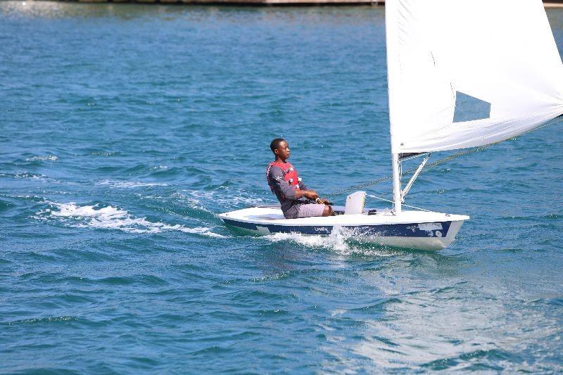 Learn to sail at the Antigua Yacht Club photo copyright Antigua and Barbuda Marine Association taken at Antigua Yacht Club and featuring the ILCA 7 class