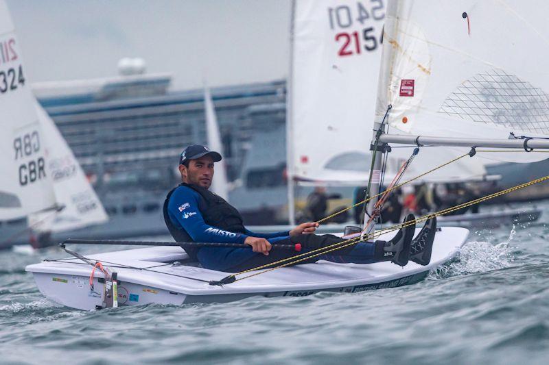 Lorenzo CHIAVARINI in the UKLA Noble Marine ILCA7 Autumn Qualifier - photo © Georgie Altham