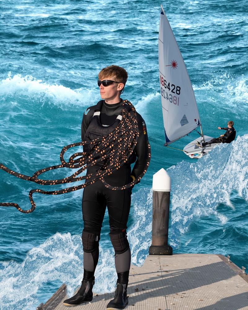 Panerai Challenger winner - Ben Tylecote photo copyright Susie NationGrainger taken at Royal Yachting Association and featuring the ILCA 7 class