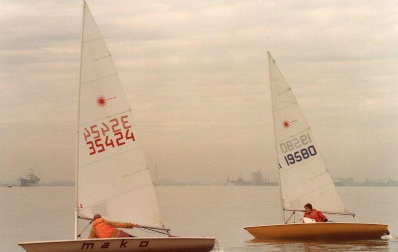 Jack Knights (GBR) wasn't just an early convert to the Laser, he became an ardent supporter and something of a media champion for the class - photo © David Henshall