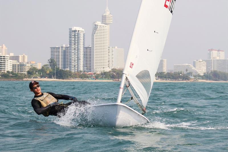 2021 Thai ILCA National Championship: Standard Champion Chusitt Punjamala photo copyright RVYC taken at  and featuring the ILCA 7 class