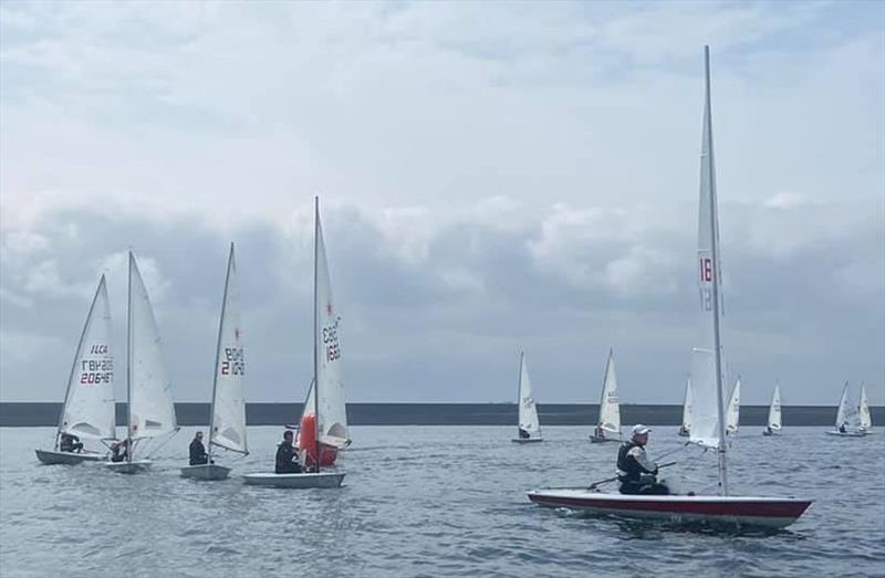 Laser open meeting at Tynemouth  - photo © Colin Edgar