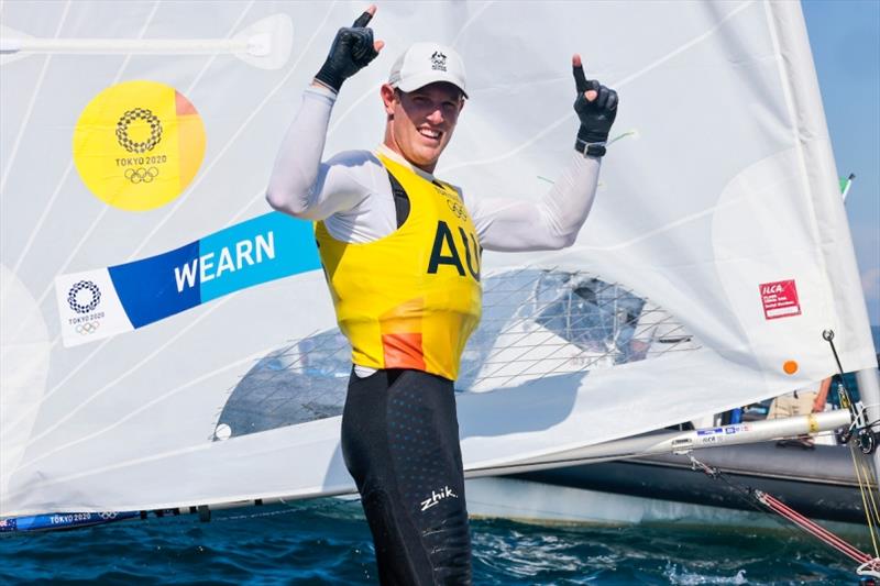 Matt Wearn - Tokyo 2020 Olympics Regatta photo copyright Sailing Energy / World Sailing taken at  and featuring the ILCA 7 class