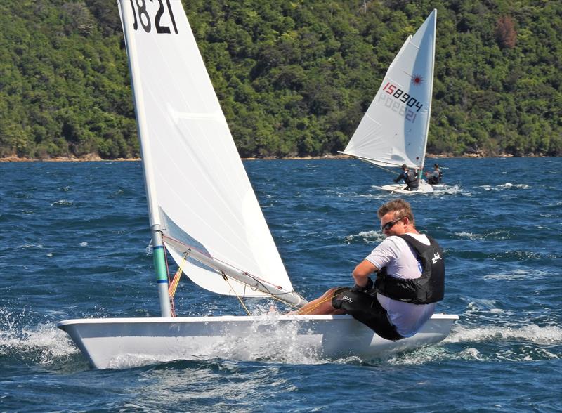 NZ ILCA National Championships - Day 3, Queen Charlotte Yacht Club, Picton photo copyright Christel Hopkins taken at Queen Charlotte Yacht Club and featuring the ILCA 7 class