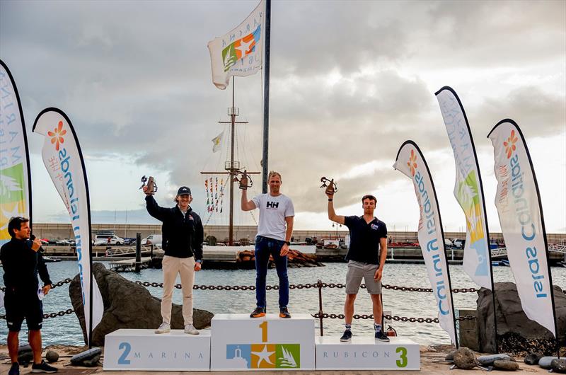 Podium ILCA - Lanzarote International Regatta 2022 - photo © Sailing Energy