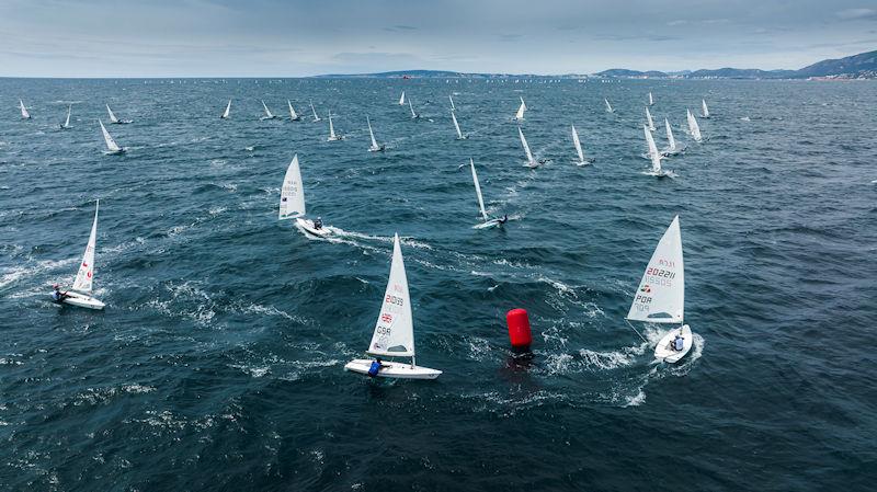 ILCA 7 fleet - 51 Trofeo Princesa Sofía Mallorca photo copyright Sailing Energy / Trofeo Princesa Sofía Mallorca taken at Real Club Náutico de Palma and featuring the ILCA 7 class