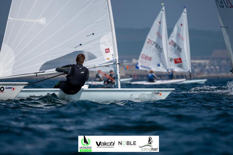 Noble Marine / Sailing Fast ILCA 7 Spring Qualifier 3 at the WPNSA photo copyright Lotte Johnson / www.lottejohnson.com taken at Weymouth & Portland Sailing Academy and featuring the ILCA 7 class