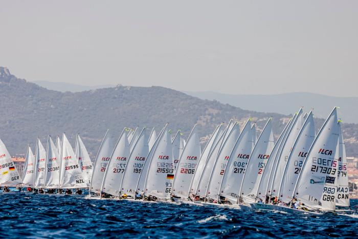 ILCA 7 - Day 2 - 53rd Semaine Olympique Francais, Hyeres - April 2022 photo copyright Sailing Energy / FFVOILE taken at  and featuring the ILCA 7 class