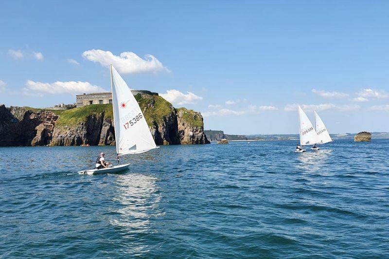 Tenby Regatta photo copyright Alistair Mackay taken at Tenby Sailing Club and featuring the ILCA 7 class
