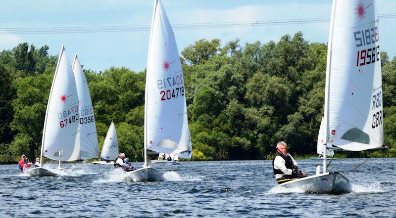 Laser/ILCA Thames Valley series at Fishers Green photo copyright Kevin O'Brian taken at Fishers Green Sailing Club and featuring the ILCA 7 class