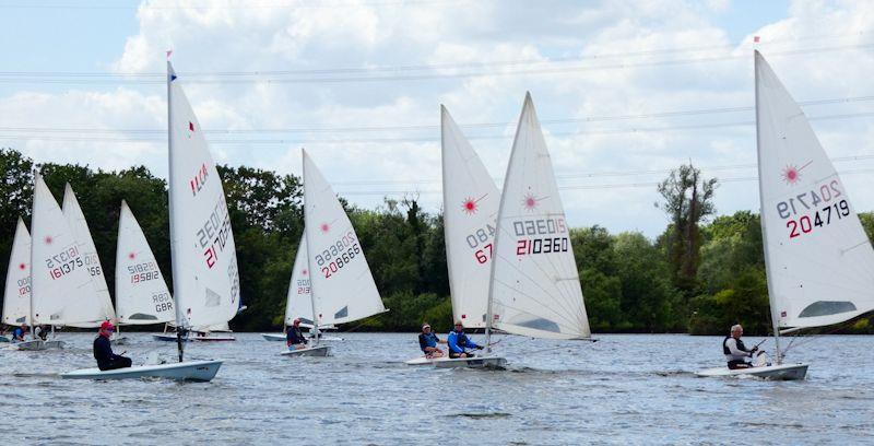 Laser/ILCA Thames Valley series at Fishers Green photo copyright Kevin O'Brian taken at Fishers Green Sailing Club and featuring the ILCA 7 class